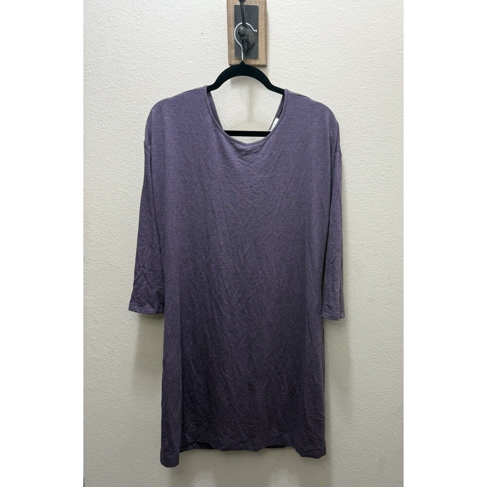 LOFT Purple Tie Back Dress Romantic Soft Feminine Fairycore Casual Size L